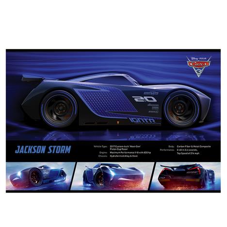Disney Cars 3 Jackson Storm Stats Maxi Poster £4.49